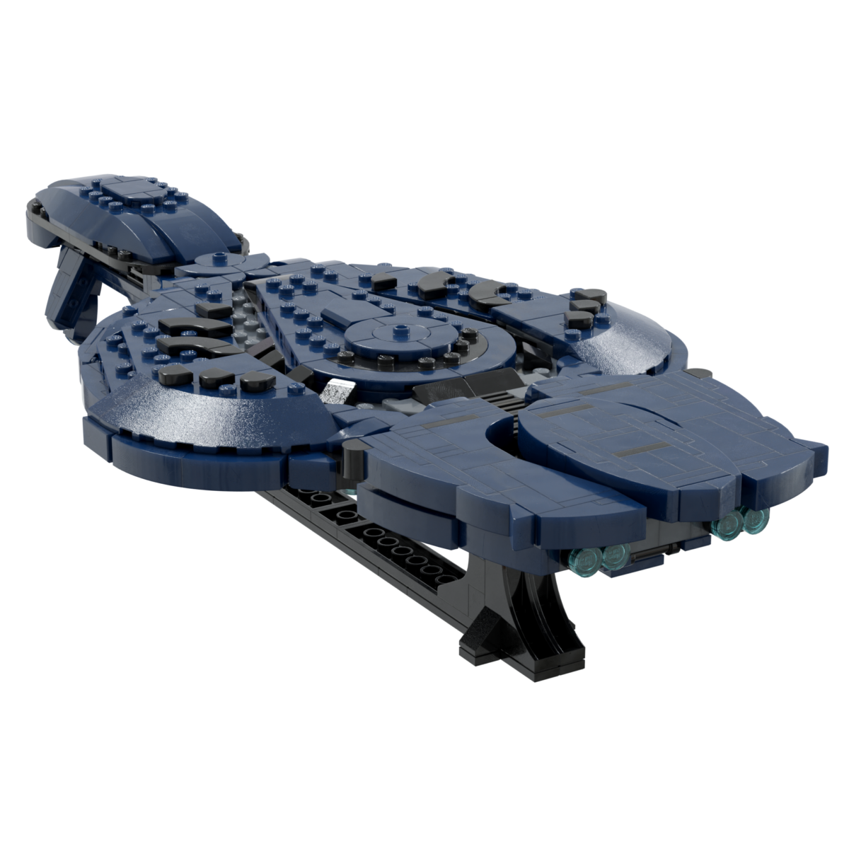 LEGO Elefen-pattern [CCS] Battlecruiser Instructions / Lilium Brick Yards